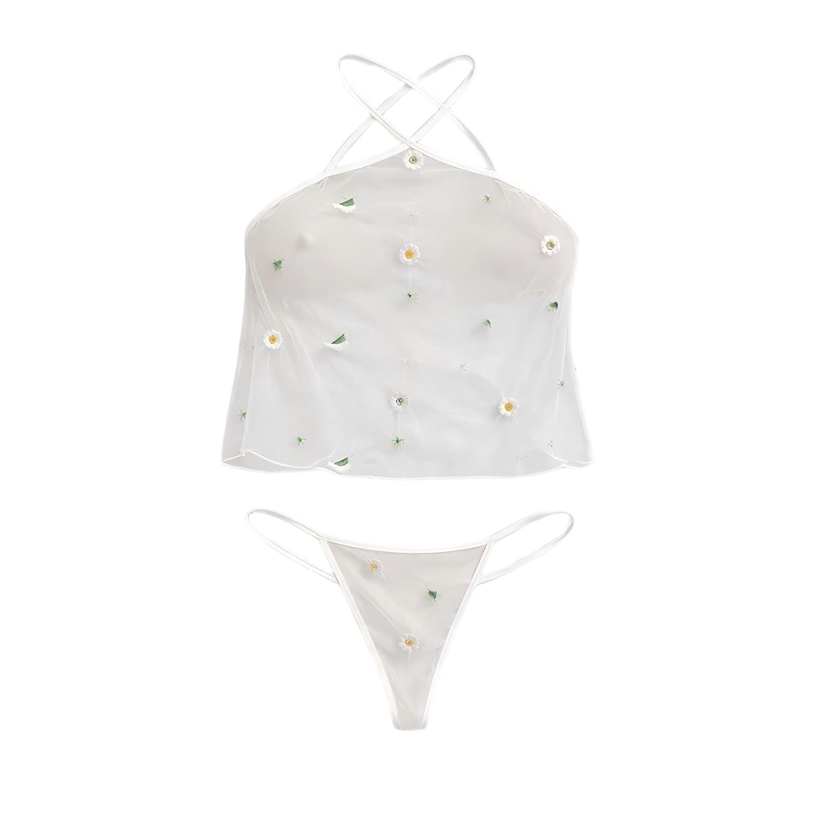G&T Hunting & Outdoor Gun Shop Skegness - Women's Sexy Transparent Mesh Lingerie Set