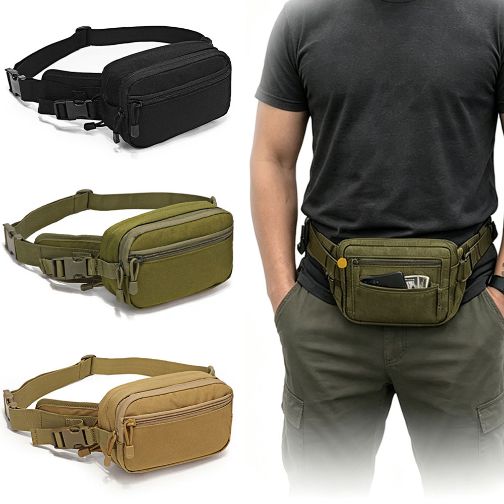 Outdoor Hunting Fabric - 800D Oxford Fabric Fanny Bag Tactical