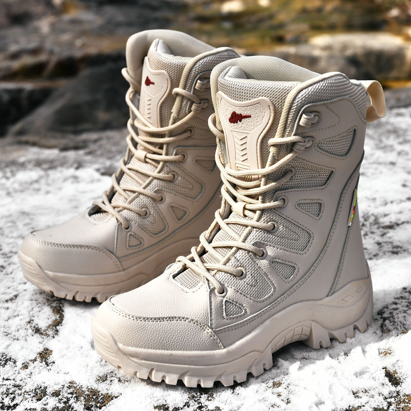 Outdoor Hunting Fabric - Plushed Winter Outdoor Hiking Boots Couple