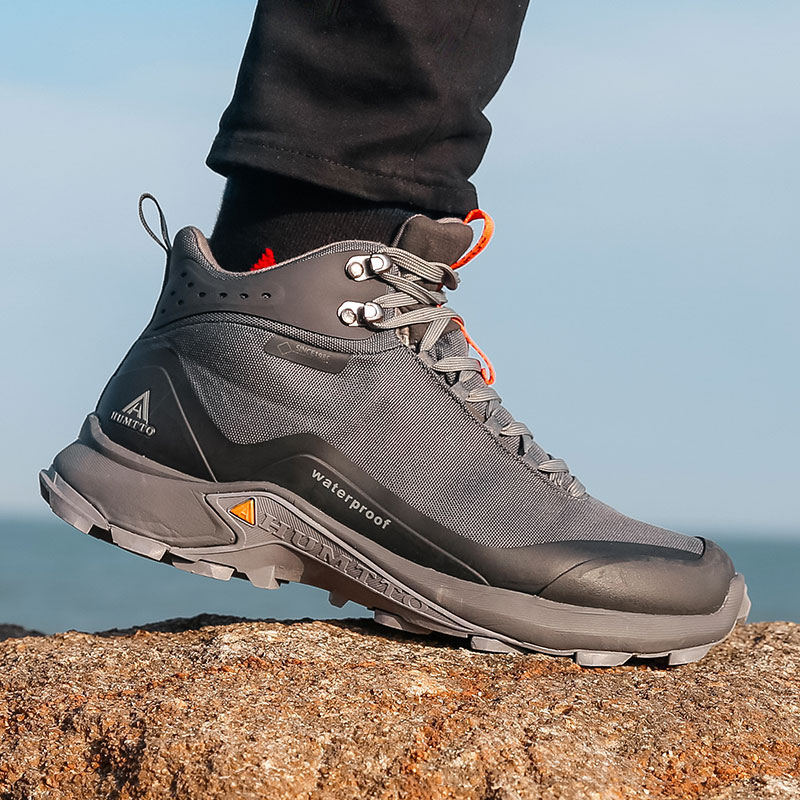 Outdoor Hunting Fabric - HUMTTO Hiking Shoes Men Outdoor Climbing