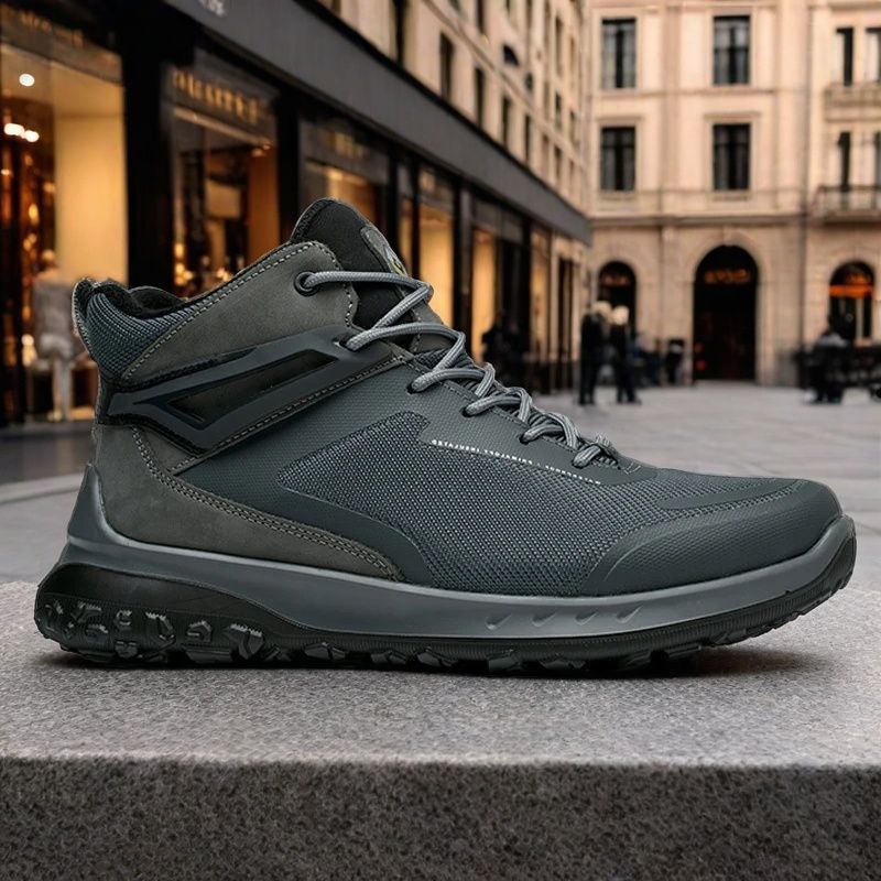 High Top Mesh Leather Shoes Me - Outdoor Hunting Fabric recension och pris