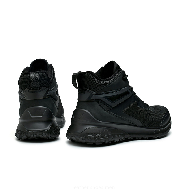 High Top Mesh Leather Shoes Me - Outdoor Hunting Fabric recension och pris