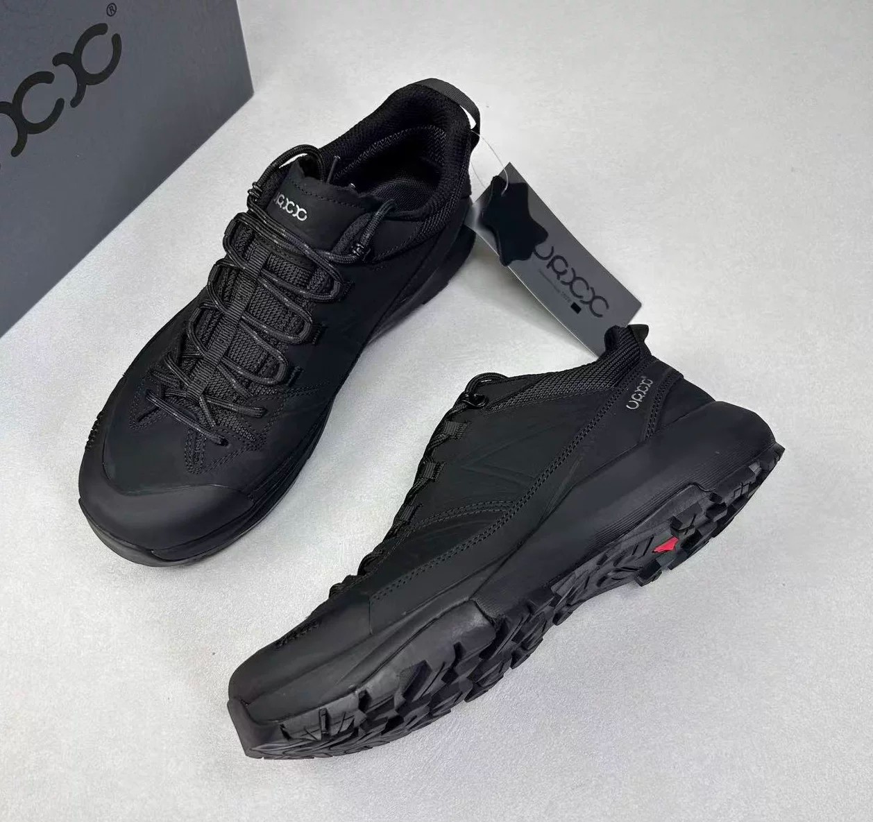 Cow Leather Shoes Men Trendy O - Outdoor Hunting Outfit recension och pris