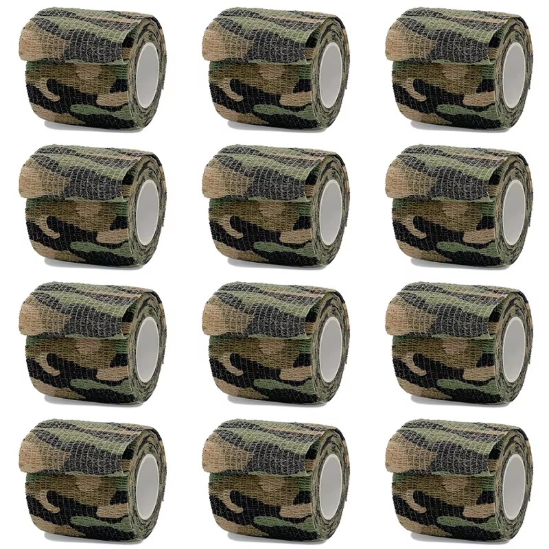1/6/12Pcs Wetland Camouflage E - Outdoor Hunting Fabric recension och pris