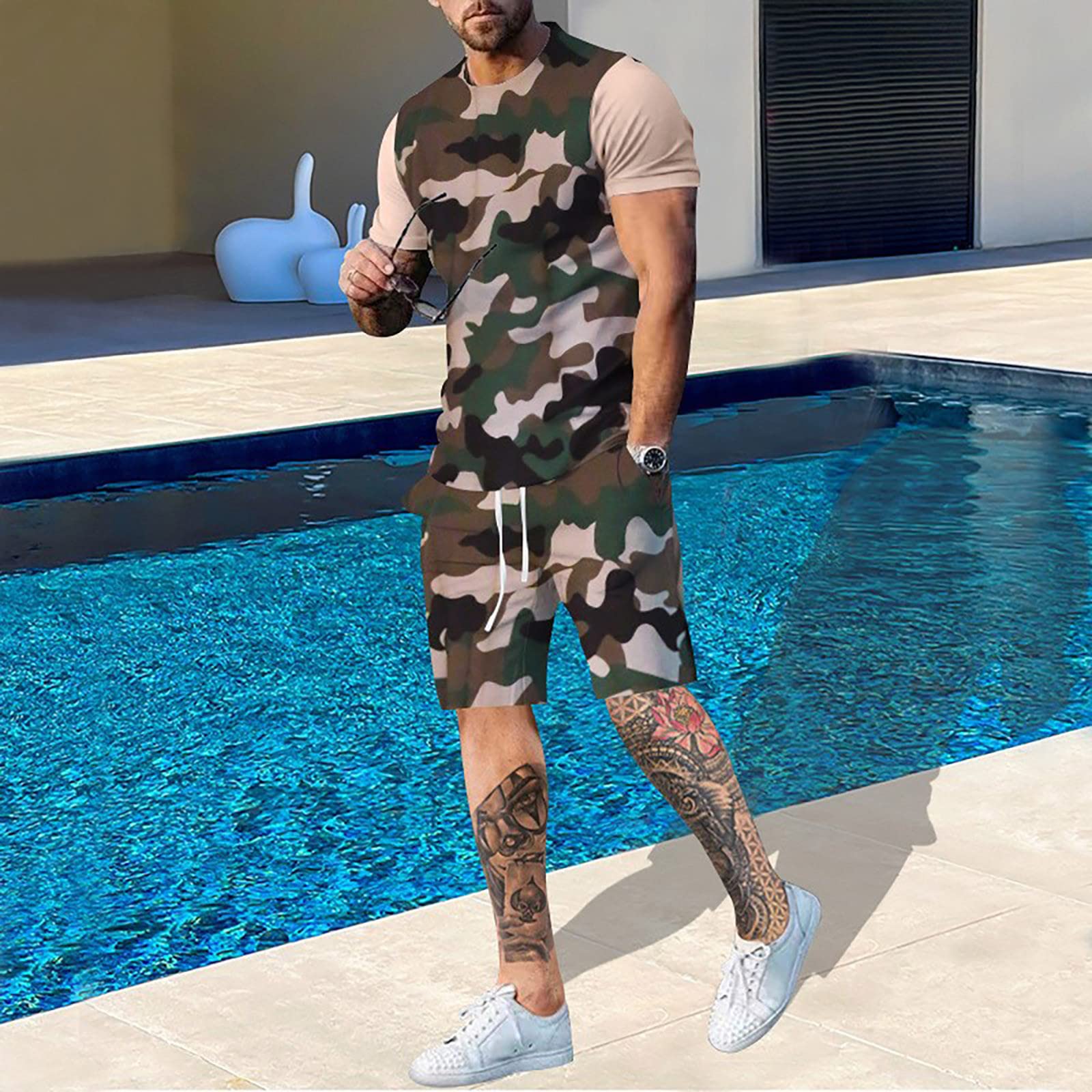 Summer Men Camouflage T shirt  - Outdoor Hunting Outfit recension och pris