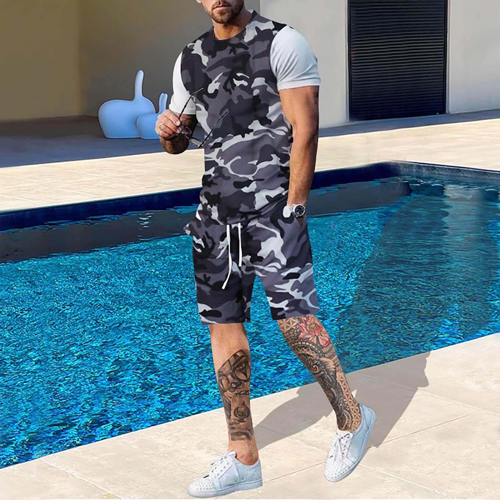 Summer Men Camouflage T shirt  - Outdoor Hunting Outfit recension och pris