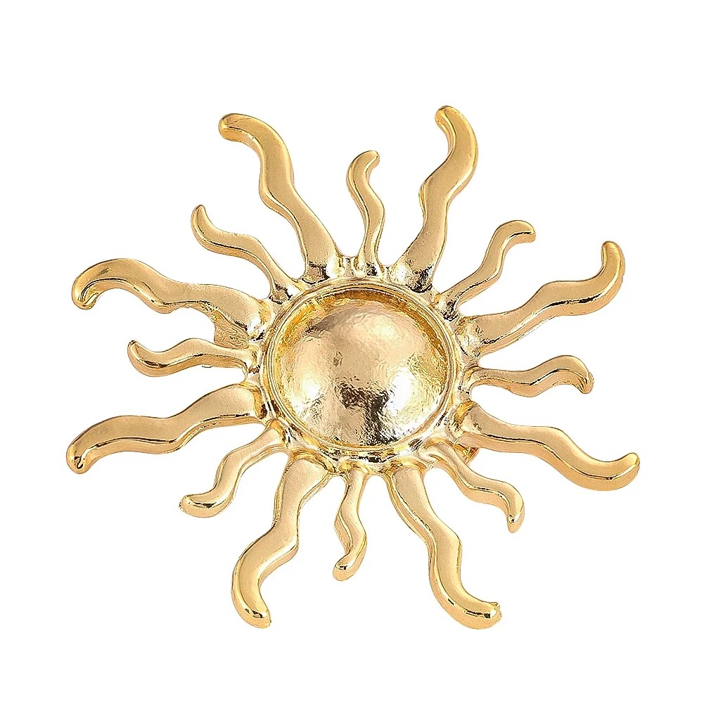 Sunburst Flower Alloy Brooch R - Outdoor Hunting Outfit recension och pris