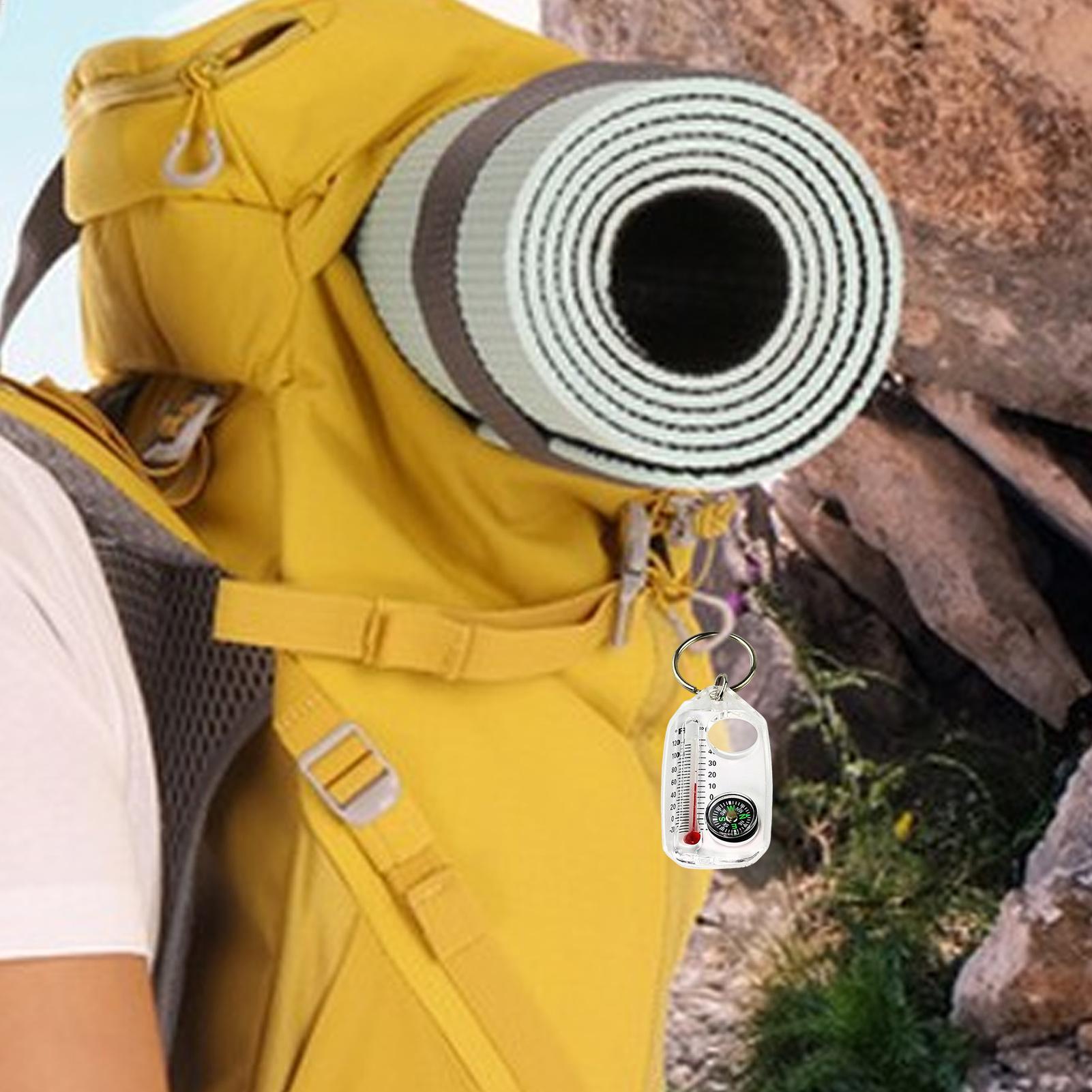 Portable Outdoor Keychain Comp - Outdoor Hunting Guide recension och pris