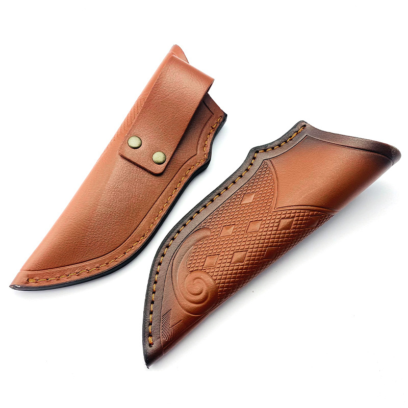 Cowhide Knife Sheath Outdoor S - Outdoor Hunting Knife Set recension och pris