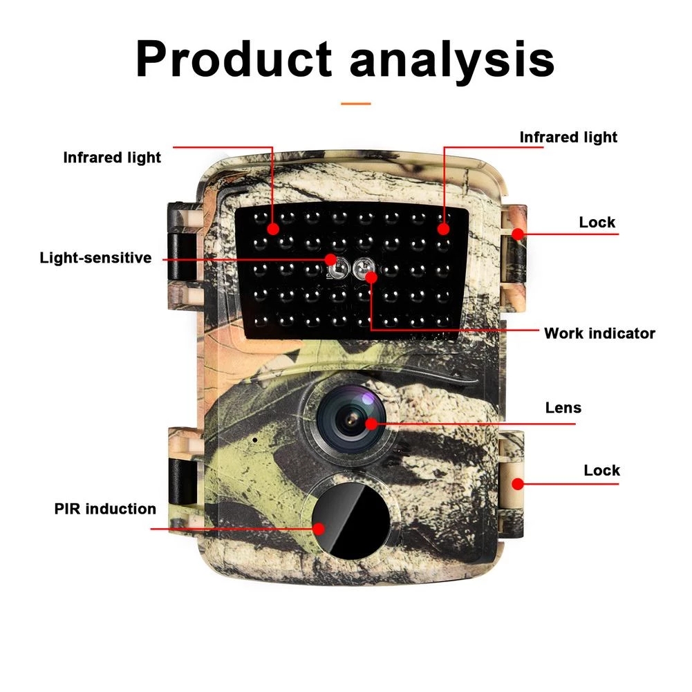 Mini Trail Hunting Camera PIR  - Trail Camera Infrared recension och pris