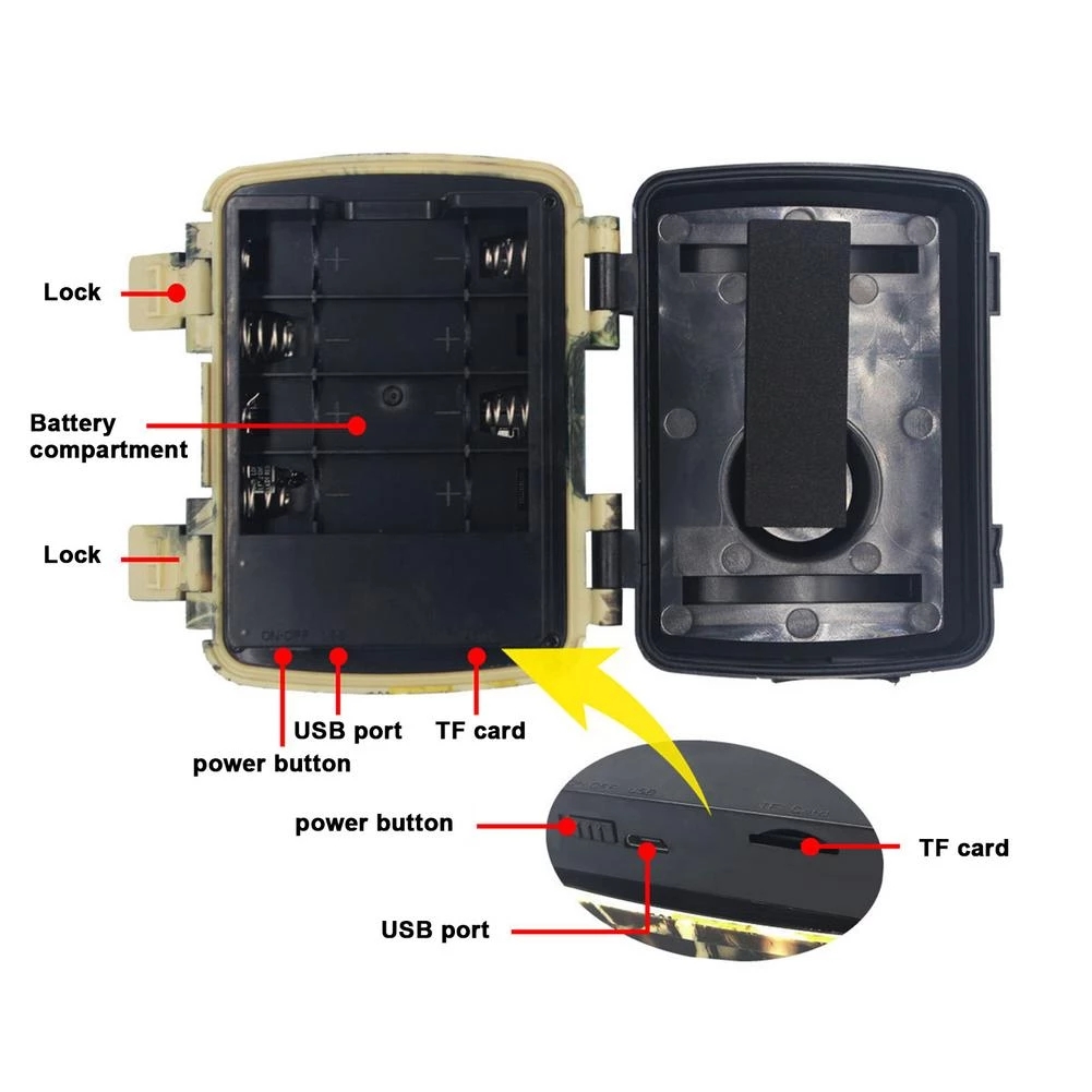 Mini Trail Hunting Camera PIR  - Trail Camera Infrared recension och pris