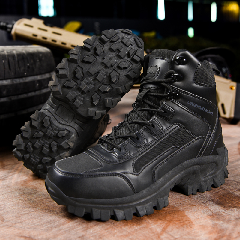 Men'sHiking Shoes Tactical Spo - Outdoor Hunting Fabric recension och pris