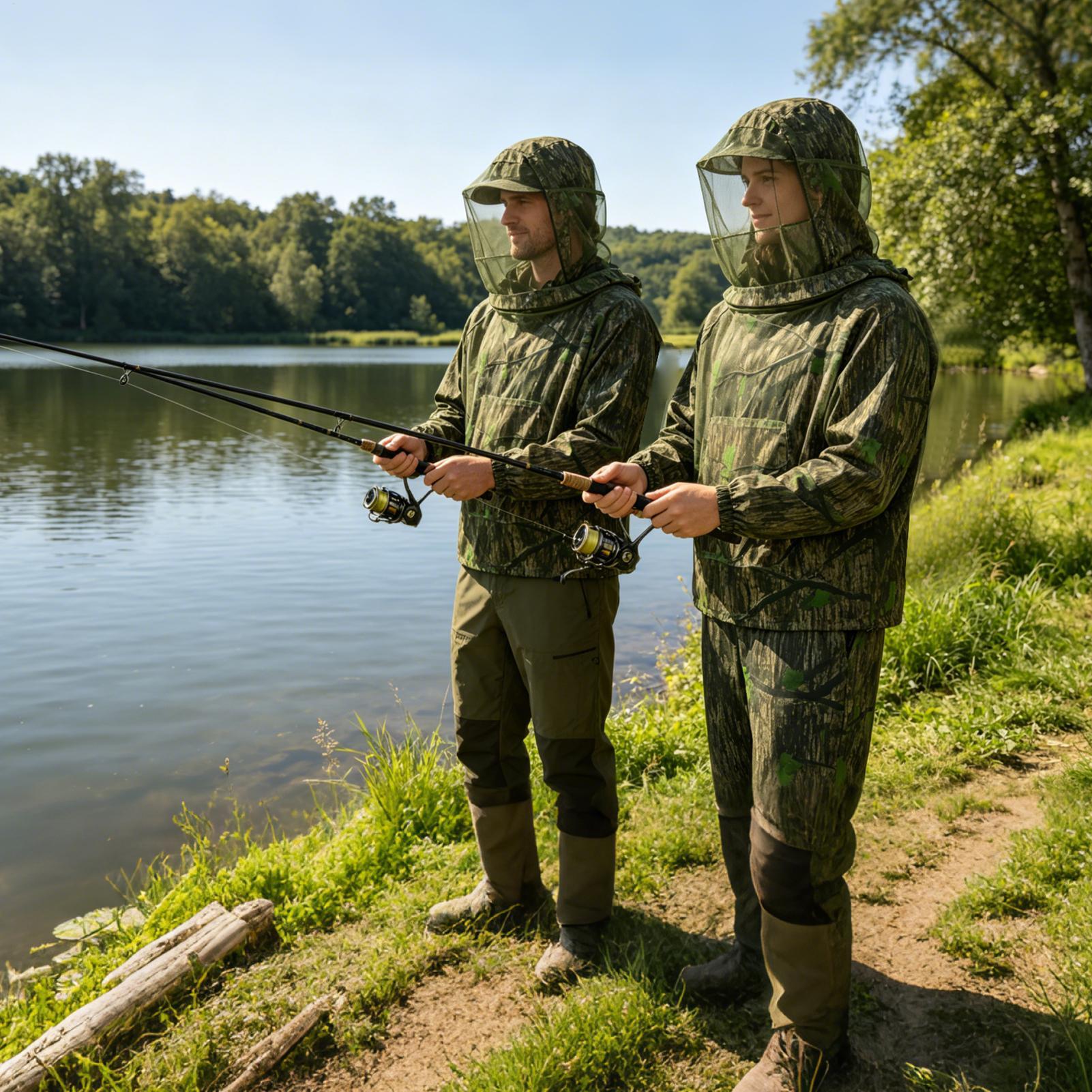 Hunting Clothes Fly Proof Mesh - Outdoor Hunting Outfit recension och pris