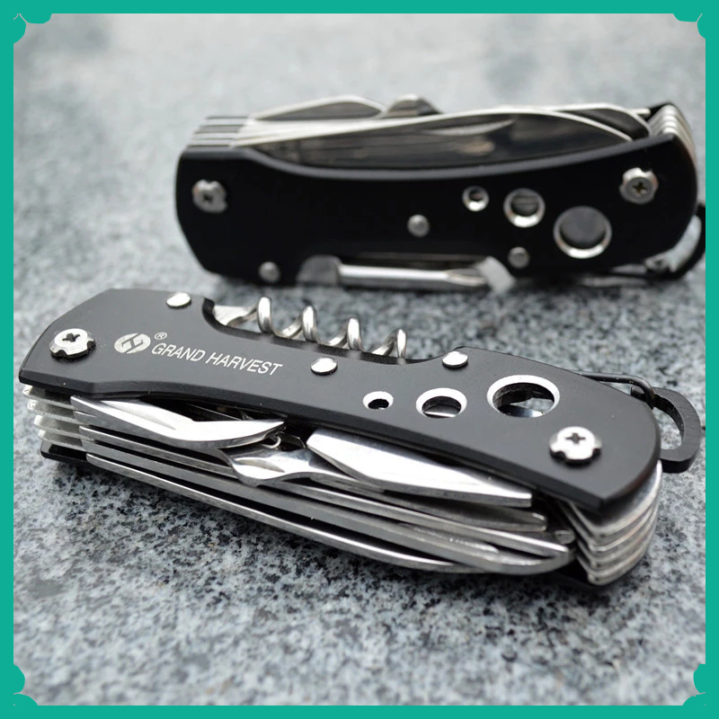 Multitool Knife 11 in 1 - Swis - Outdoor Hunting Knife Set recension och pris
