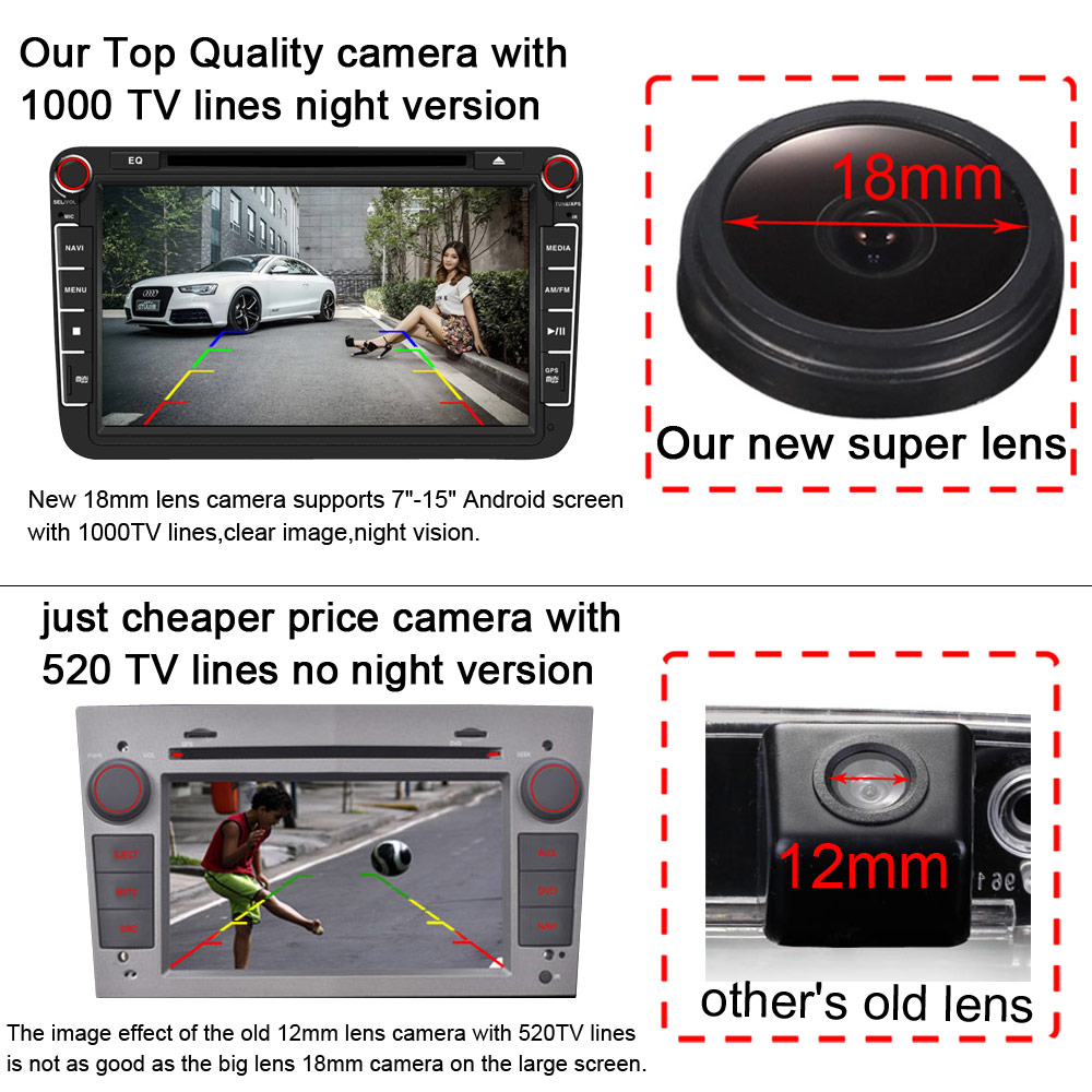 HD 1280*720 Trunk Handle car r - Trail Camera Infrared recension och pris