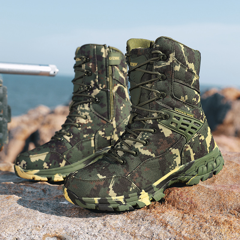 High Quality Men's Outdoor Boo - Outdoor Hunting Fabric recension och pris