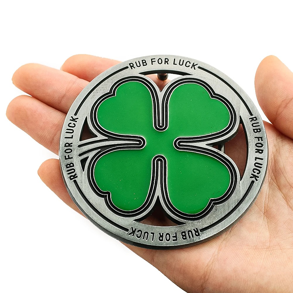 Four Leaf Clover Belt Buckle R - Outdoor Hunting Outfit recension och pris