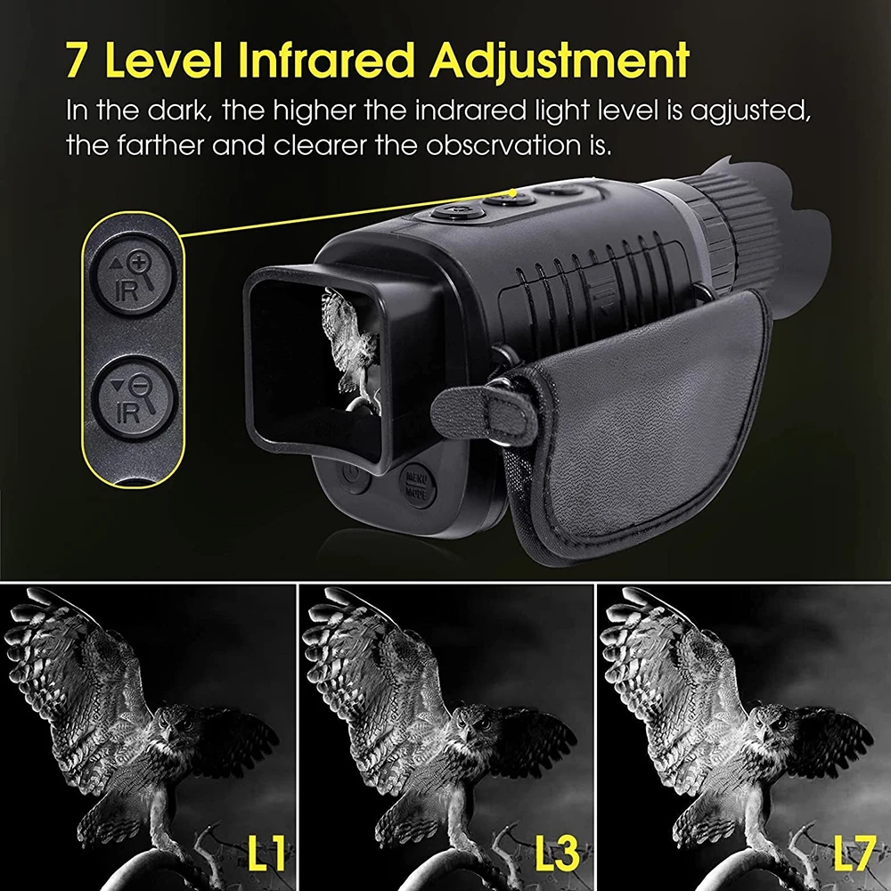 Monocular Night Vision Device  - Trail Camera Infrared recension och pris