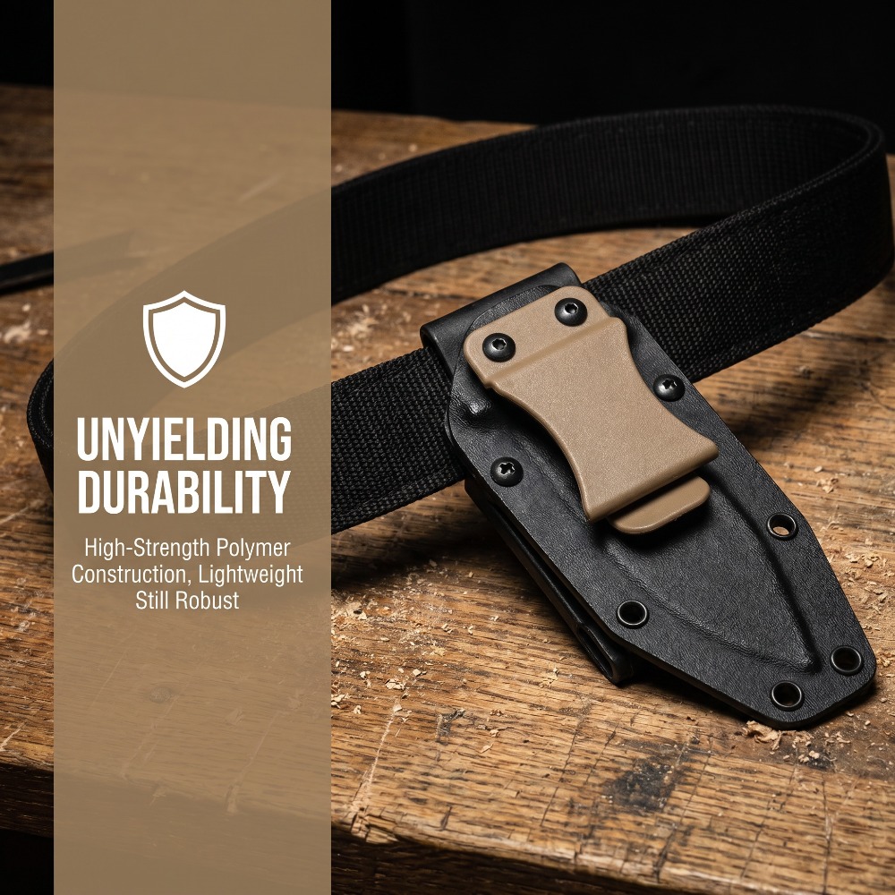 Durable Plastic Kydex Sheath C - Outdoor Hunting Knife Set recension och pris